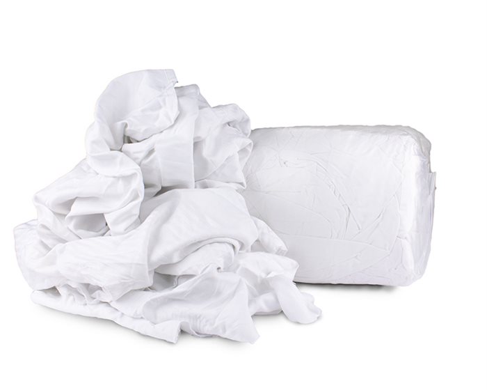 Klude, hvidt sengetøj (10kg, pris pr. kg.)