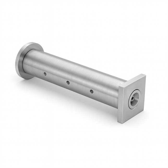 Bolt Ø40x200 m. smøring & u. låsehul