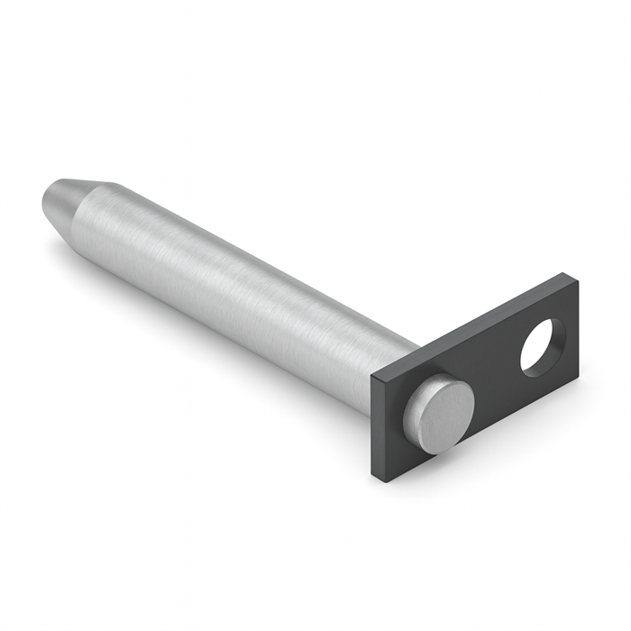 Bolt Ø35x266L u. smøring & u. låsehul