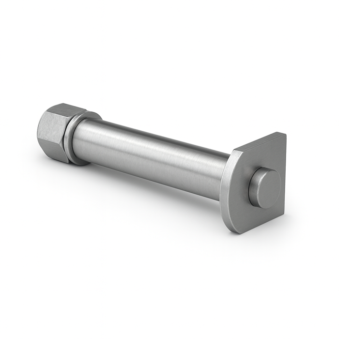 Bolt Ø38x236L u. smøring & u. låsehul