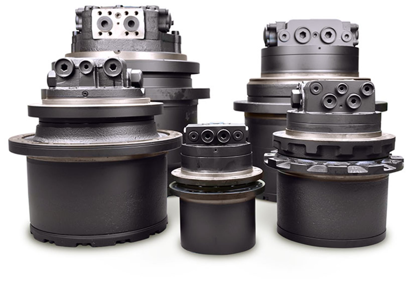 Hydraulisk beltegir til gravemaskin