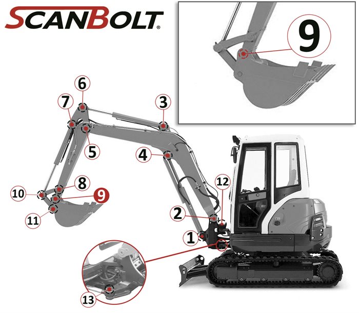 Bolt, position 9