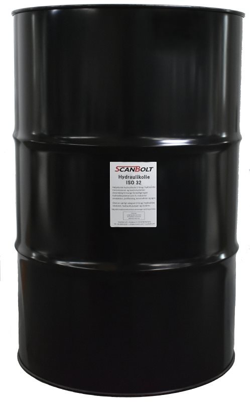 Hydraulikolie ISO32 - 200 liters tønde