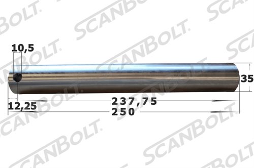 Bolt 35X250 mm.