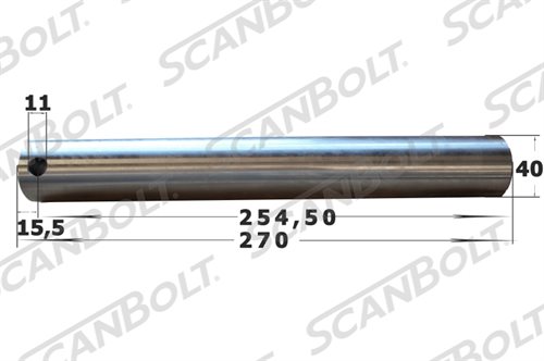 Bolt 40X270 mm.